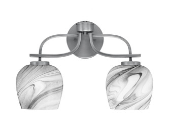 Cavella Two Light Bath Bar in Graphite (200|3912-GP-4819)