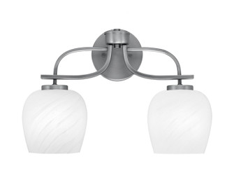 Cavella Two Light Bath Bar in Graphite (200|3912-GP-4811)