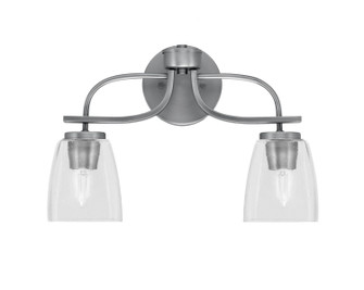 Cavella Two Light Bath Bar in Graphite (200|3912-GP-461)