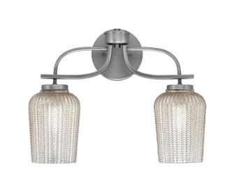 Cavella Two Light Bath Bar in Graphite (200|3912-GP-4253)