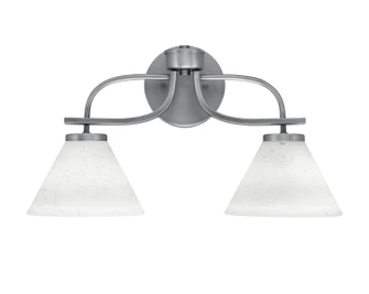 Cavella Two Light Bath Bar in Graphite (200|3912-GP-312)