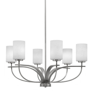 Cavella Six Light Chandelier in Graphite (200|3906-GP-310)