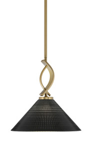 Cavella One Light Mini Pendant in New Age Brass (200|3901-NAB-4009)