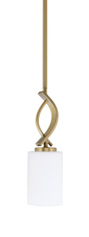 Cavella One Light Mini Pendant in New Age Brass (200|3901-NAB-310)