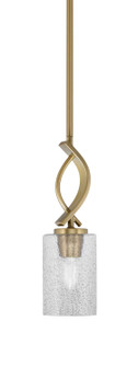 Cavella One Light Mini Pendant in New Age Brass (200|3901-NAB-3002)
