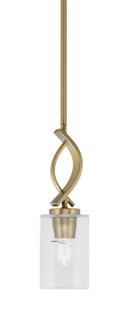 Cavella One Light Mini Pendant in New Age Brass (200|3901-NAB-300)
