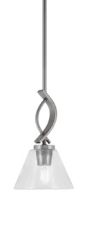 Cavella One Light Mini Pendant in Graphite (200|3901-GP-306)
