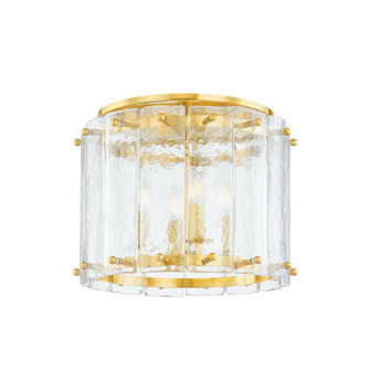 Rio Four Light Flush Mount in Vintage Polished Brass (68|375-17-VPB)