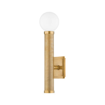 Pienza One Light Wall Sconce in Vintage Brass (68|373-01-VB)