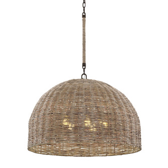 Huxley Five Light Chandelier in Tidepool Bronze (67|F6905-TBZ)