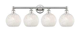 Edison Four Light Bath Vanity in Polished Nickel (405|616-4W-PN-G1216-8WM)