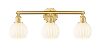 Edison LED Bath Vanity in Satin Gold (405|616-3W-SG-G1217-6WV)