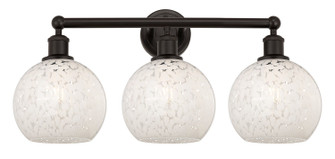 Edison Three Light Bath Vanity in Oil Rubbed Bronze (405|616-3W-OB-G1216-8WM)