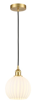 Edison LED Mini Pendant in Satin Gold (405|616-1P-SG-G1217-8WV)