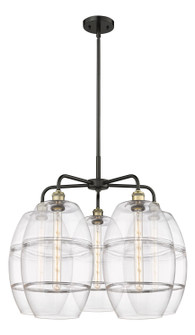 Downtown Urban LED Chandelier in Black Antique Brass (405|516-5CR-BAB-G557-10CL)