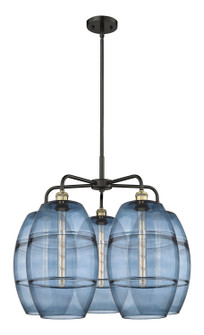 Downtown Urban LED Chandelier in Black Antique Brass (405|516-5CR-BAB-G557-10BL)