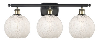 Ballston Three Light Bath Vanity in Black Antique Brass (405|516-3W-BAB-G1216-8WM)