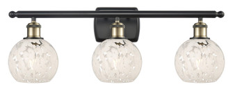 Ballston Three Light Bath Vanity in Black Antique Brass (405|516-3W-BAB-G1216-6WM)