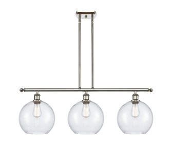 Ballston Three Light Island Pendant in Brushed Satin Nickel (405|516-3I-SN-G124-12)