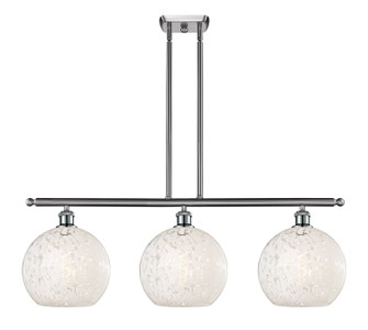 Ballston Three Light Island Pendant in Brushed Satin Nickel (405|516-3I-SN-G1216-10WM)