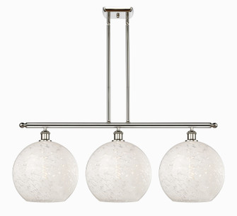 Ballston Three Light Island Pendant in Polished Nickel (405|516-3I-PN-G1216-12WM)