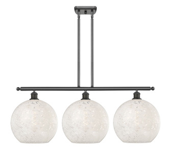 Ballston Three Light Island Pendant in Oil Rubbed Bronze (405|516-3I-OB-G1216-12WM)