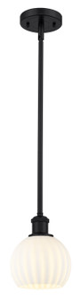 Ballston LED Mini Pendant in Matte Black (405|516-1S-BK-G1217-6WV)