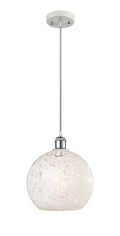 Ballston LED Mini Pendant in White Polished Chrome (405|516-1P-WPC-G1216-10WM)