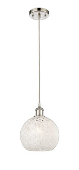 Ballston One Light Mini Pendant in Polished Nickel (405|516-1P-PN-G1216-8WM)