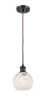Ballston One Light Mini Pendant in Oil Rubbed Bronze (405|516-1P-OB-G1216-6WM)