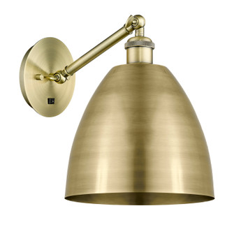 Ballston One Light Wall Sconce in Antique Brass (405|317-1W-AB-MBD-9-AB)