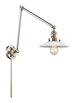 Franklin Restoration One Light Swing Arm in Polished Nickel (405|238-PN-G1)