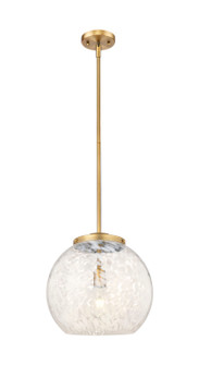 Franklin Restoration LED Pendant in Brushed Brass (405|221-1S-BB-G1216-14WM)