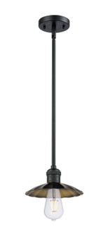 Franklin Restoration LED Mini Pendant in Matte Black (405|201S-BK-M17-BK)