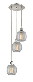 Ballston LED Pendant in Polished Nickel (405|113B-3P-PN-G105)