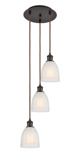 Ballston Three Light Pendant in Oil Rubbed Bronze (405|113B-3P-OB-G441)