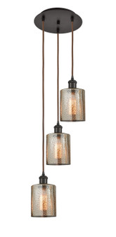 Ballston LED Pendant in Oil Rubbed Bronze (405|113B-3P-OB-G116)