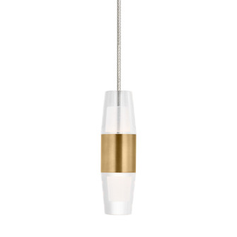 Lassell LED Pendant in Polished Nickel (182|SLPD395MP27N)