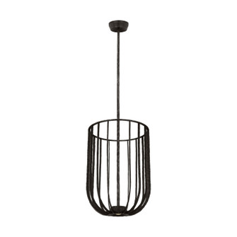 Sanchi LED Pendant in Aged Iron (182|SLPD33227AI)