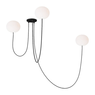 Helium LED Chandelier in Matte Black (182|PBCH35927OPB)