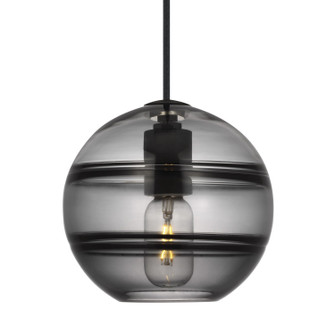 Sedona One Light Pendant in Nightshade Black (182|700TDSDNGPKB)