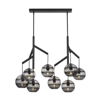 Sedona LED Chandelier in Nightshade Black (182|700SDNMPL2KB-LED927)