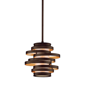 Vertigo One Light Pendant in Bronze Leaf (68|113-41-BRL/GL)