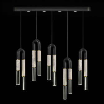 Antonia LED Linear Pendant in Black (48|923140-112ST)