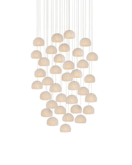 Virtu 36 Light Pendant in Natural/Silver (142|9000-1183)