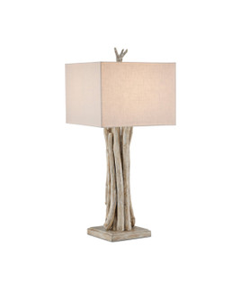 Driftwood One Light Table Lamp in Whitewashed Driftwood (142|6000-0919)
