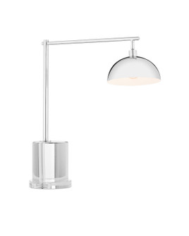 Repartee One Light Table Lamp in Polished Nickel/Clear (142|6000-0906)