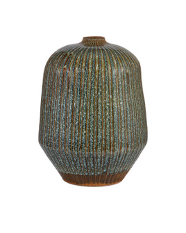 Shoulder Vase in Reactive Blue/Brown (142|1200-0825)