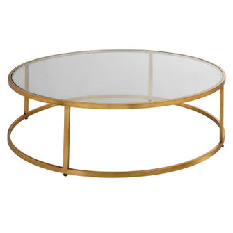 Radius Coffee Table in Antiqued Gold (52|22971)
