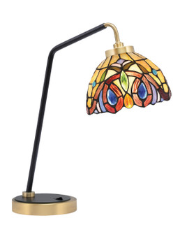 Desk Lamps One Light Desk Lamp in Matte Black & New Age Brass (200|59-MBNAB-9445)